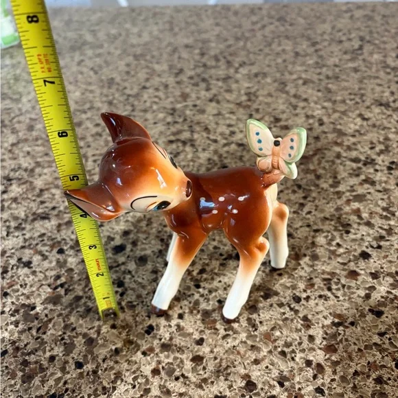 Vintage Walt Disney Productions Bambi Porcelain Figure Japan - Picture 4 of 5